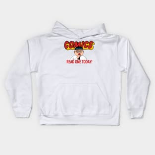 Comics Read One Today (Herbie Edit.) Kids Hoodie